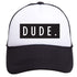 The Dude Trucker Hat, by Mama X™ Brand, is a stylish boy&